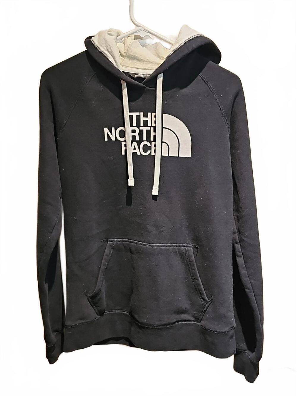 The North Face Half Dome Pull Over Hoodie Womens Medium Black
